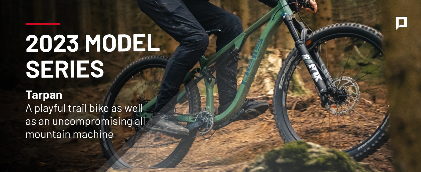 Tarpan - a playful trail bike as well as an uncompromising all mountain machine